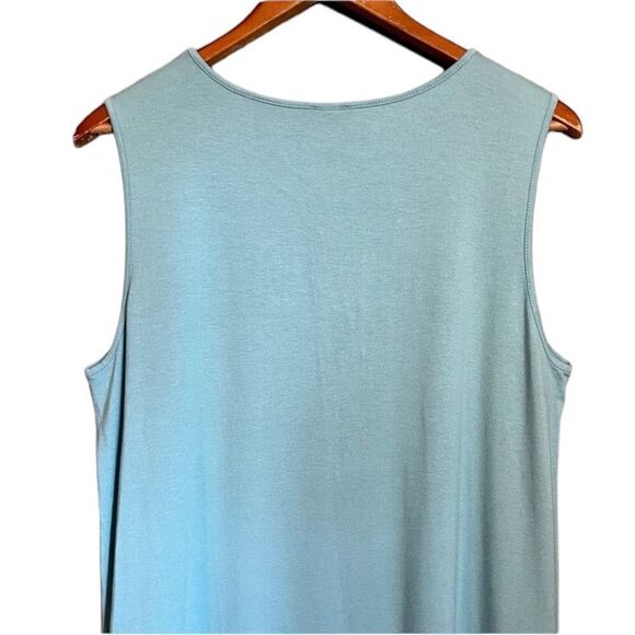 NWT! J.Jill blue tank top - Picture 8 of 12